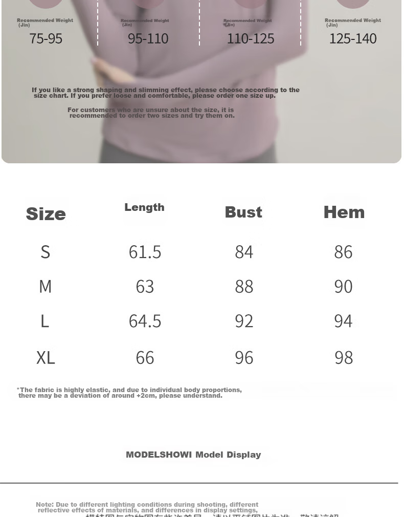 XUEXIMAN Yoga Wear for Women, Quick-Dry Sports Top, Slimming Long-Sleeve T-Shirt, Fitness Clothing, Running Professional Workout Wear, Autumn And Winter 11