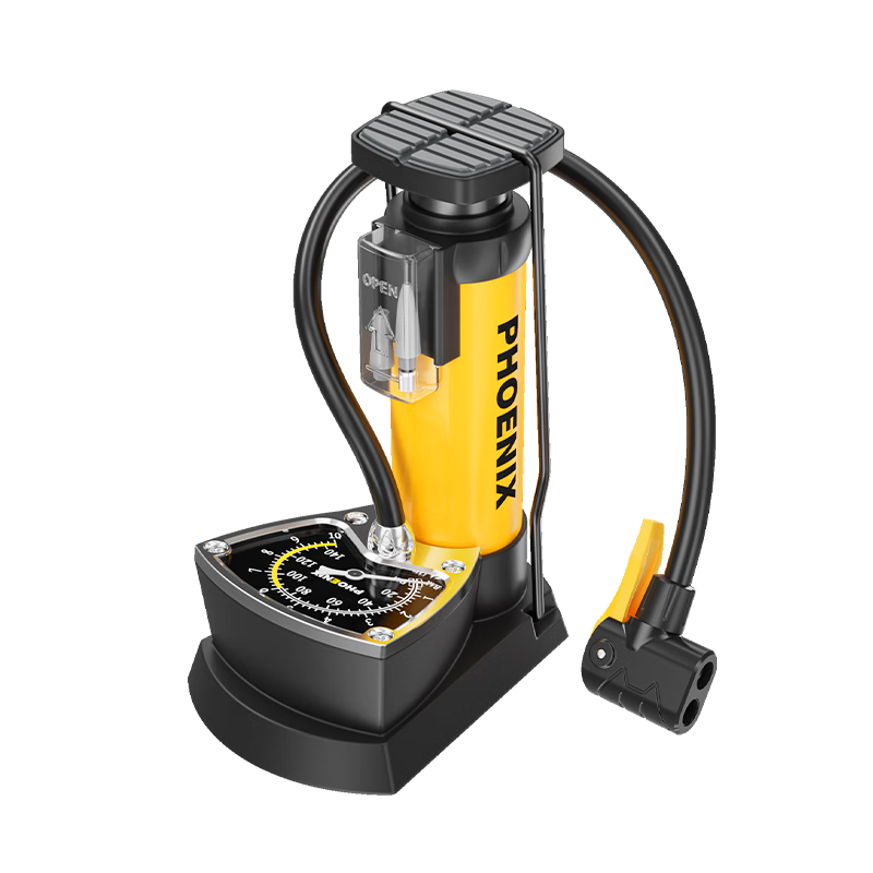 Phoenix Pedal Air Pump Bicycle Portable Electric Motorcycle Scooter Home Use New High-Pressure Inflator
