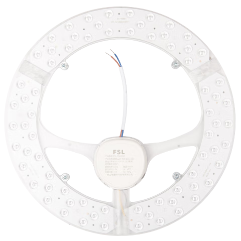 Foshan Lighting (FSL) LED Ceiling Panel Light Core, Circular Retrofit Light Board, Replacement Light Source, Ring-Shaped LED Strip Module, 60W/neutral White Light/upgrade Versio