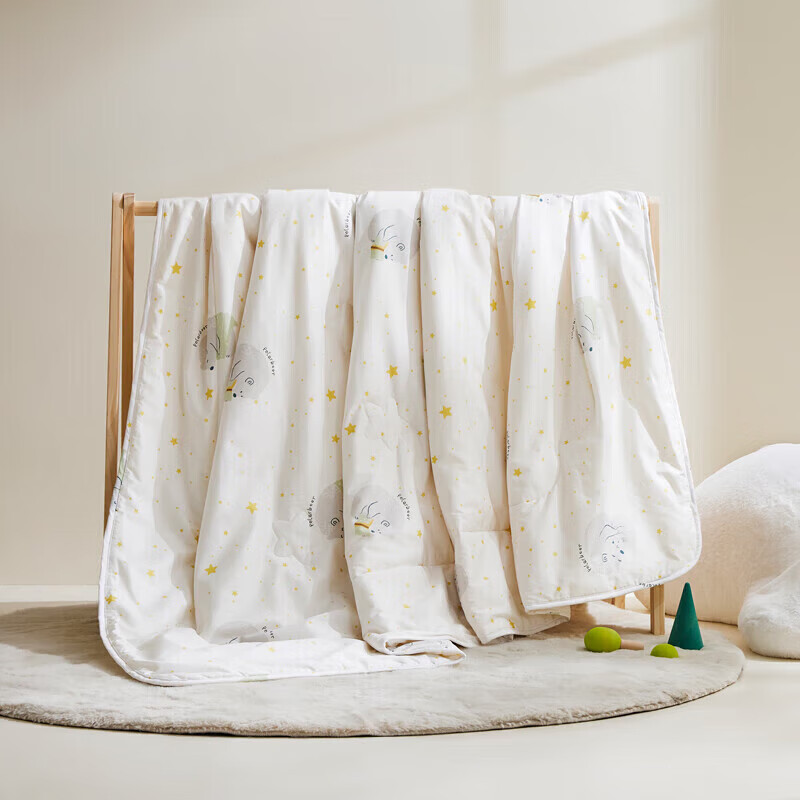 Luolaikids Одеяло из шелка, детский класс А, антибактериальное, 100% шелк, всесезонное, 220*250
