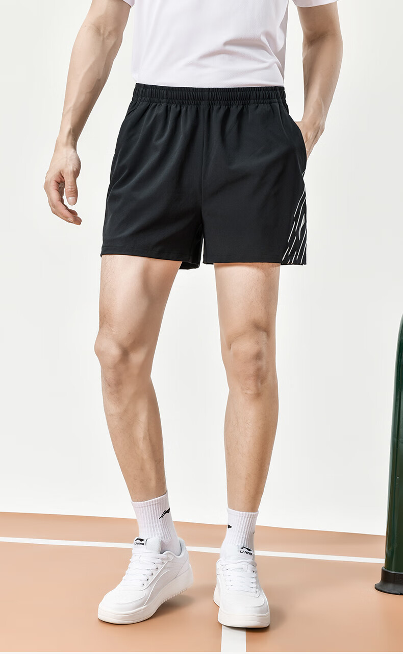 Li-Ning Table Tennis And Badminton Shorts, Quick-Dry Team Uniform for Men And Women, Competition And Training Sportswear, 2XL 11