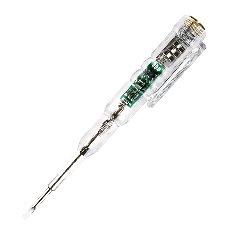 Haisidike High-Brightness Dual-Color Inductive Voltage Tester Screwdriver Electrical Test Pen 5-Pack [Jingcang]