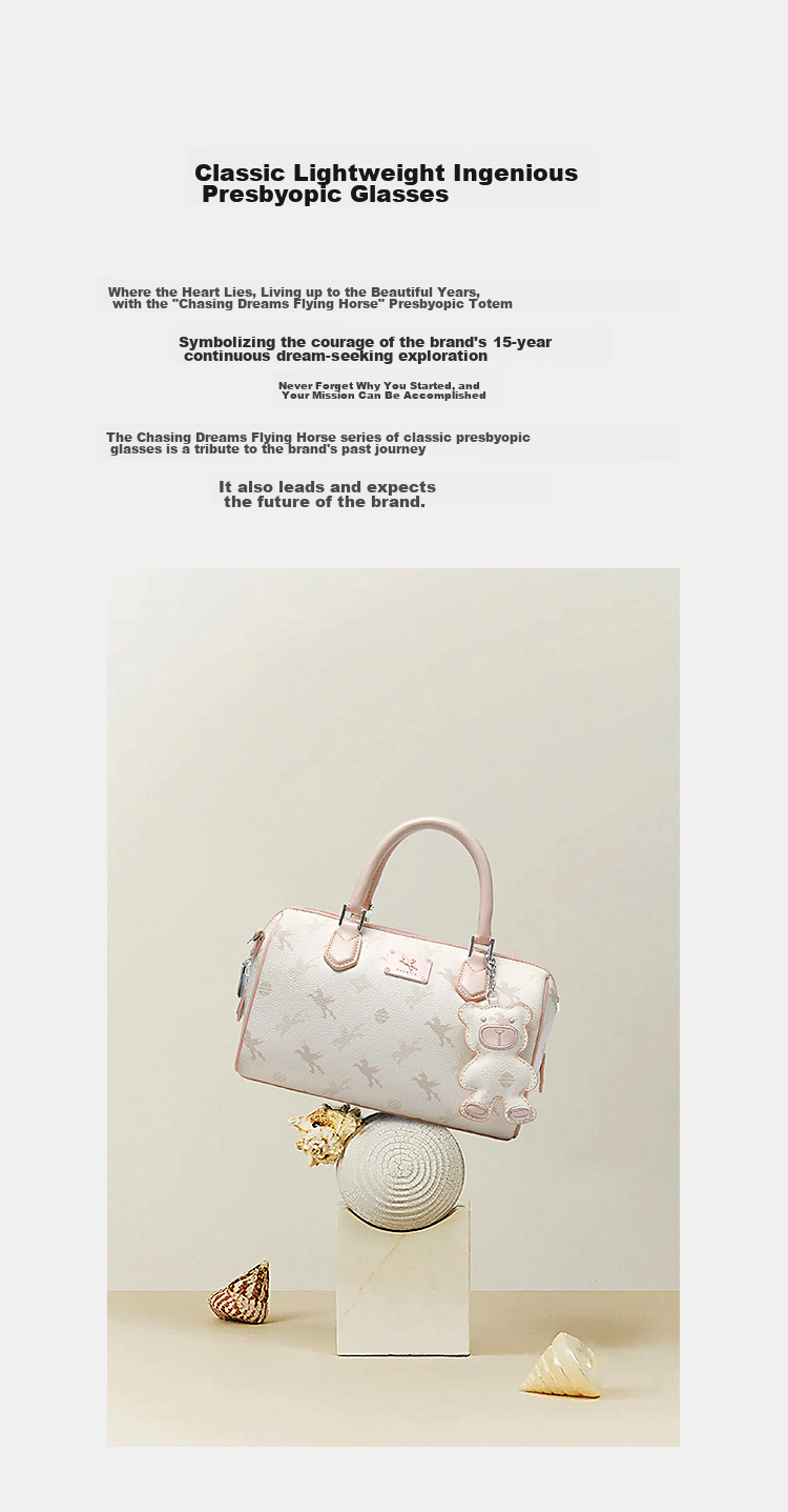 NUCELLE Pegasus Boston Handbag, 2026 New Light Luxury Niche Tote Crossbody Women's Bag, Birthday Gift for Girls 4