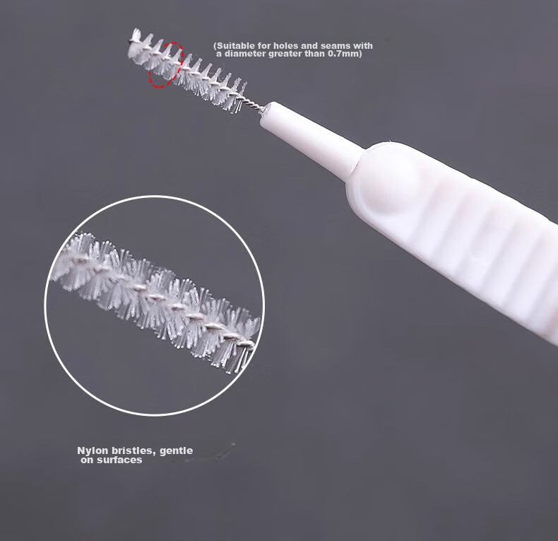 Jiashigao Shower Head Cleaning Brush Set, 50 Pieces, Bathroom Sink Faucet Nozzle Lotus Head Gap Needle Cleaning And Unclogging Small Brush 9