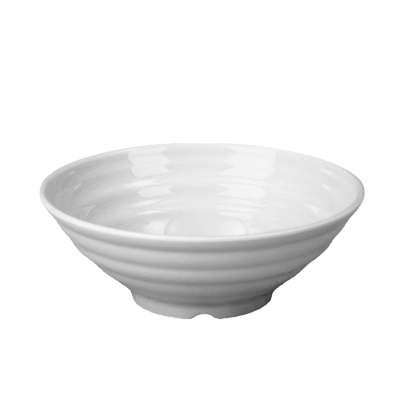 Shiyong Mianan Spiral Noodle Bowl, 7 Inches, Set of 5, Large Soup Bowl, Noodle Restaurant Commercial Tableware, Plastic Bowl, SY-5002
