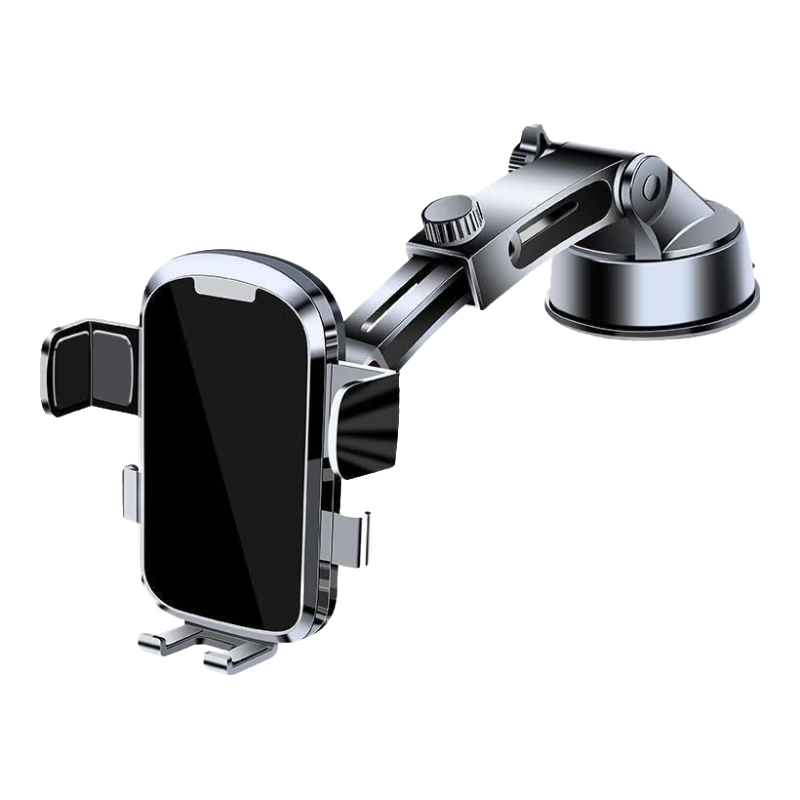 Beiteng High-End Car Phone Holder, Suction Cup Multi-Functional Extendable Center Console Mount for Navigatio