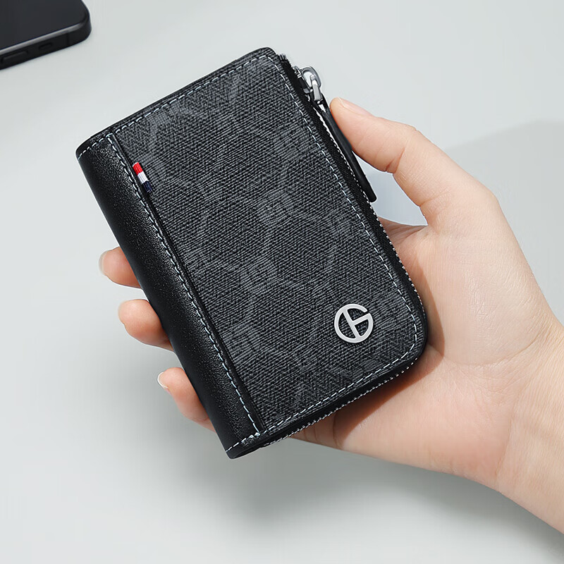 GOLF Card Holder for Men with Multiple Card Slots, Anti-Theft Bank Card Holder, Large Capacity Accordion Card Holder for Women, Coin Purse, Business Card Case, Gift Box Set 5V716404J Card Holder
