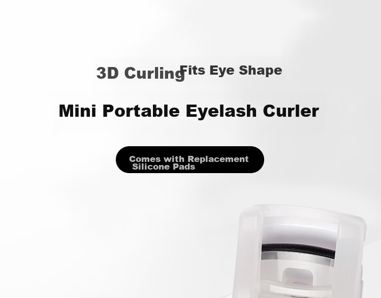 Meifuyu Portable Mini Eyelash Curler, Wide-Angle Long-Lasting Shaping Tool for Local Sunflower Lashes MF8781 2