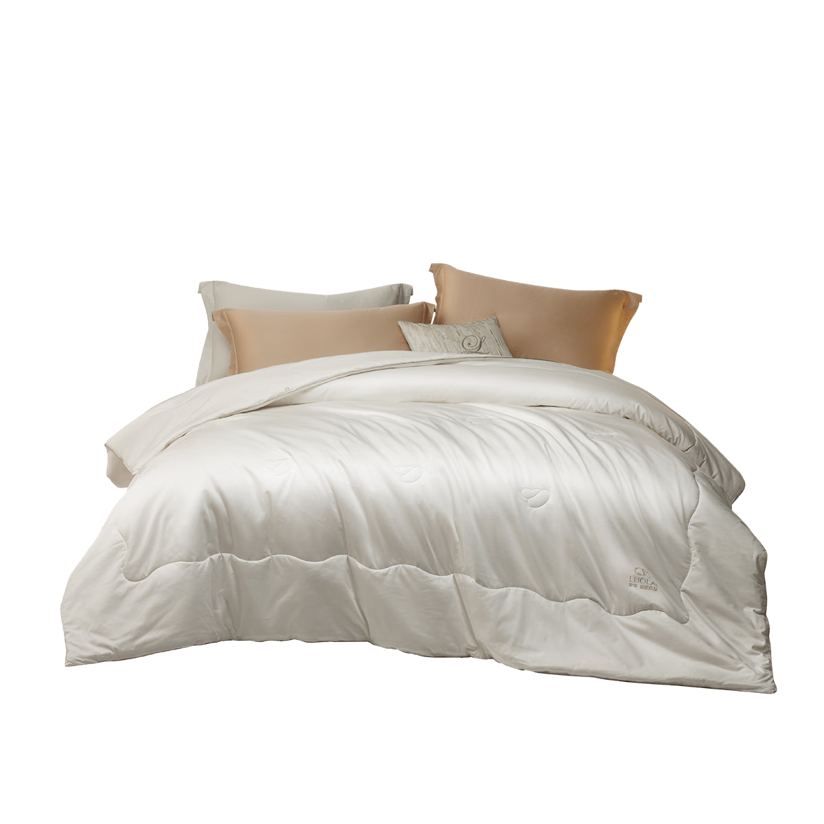 LUOLAI Home Textiles Quilt Duvet Insert 100% Cotton Baby Class A 79% Soybean Warm Winter Comforter Approximately 8.4 Ji