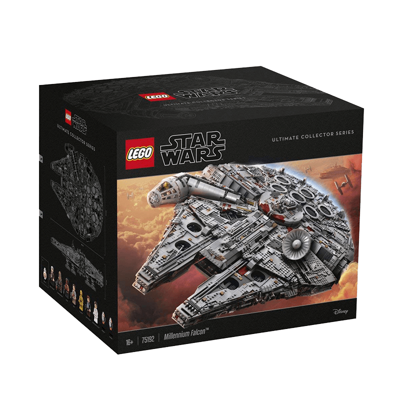 LEGO Building Blocks, 75192 Deluxe Millennium Falcon, 16+ Toy, Flagship Limited Edition, Home Decoration Gift
