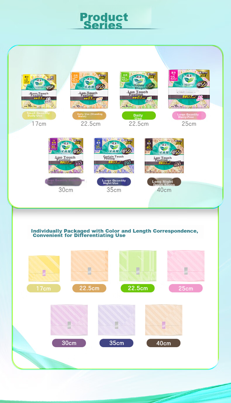 Laurier Kao Zero-Feel Ultra-Thin Daytime Sanitary Napkins, 25cm, 28 Pieces X 3 Packs, Ultra-Thin Menstrual Pads 10