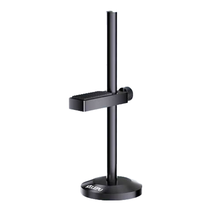 KELEPU Graphics Card Support Bracket, Desktop Computer 50/40 Series Independent GPU Support Stand with Jack, All-Aluminum Material with Magnetic Base, Adjustable Height from 1.7-19.5cm, Single Card Black