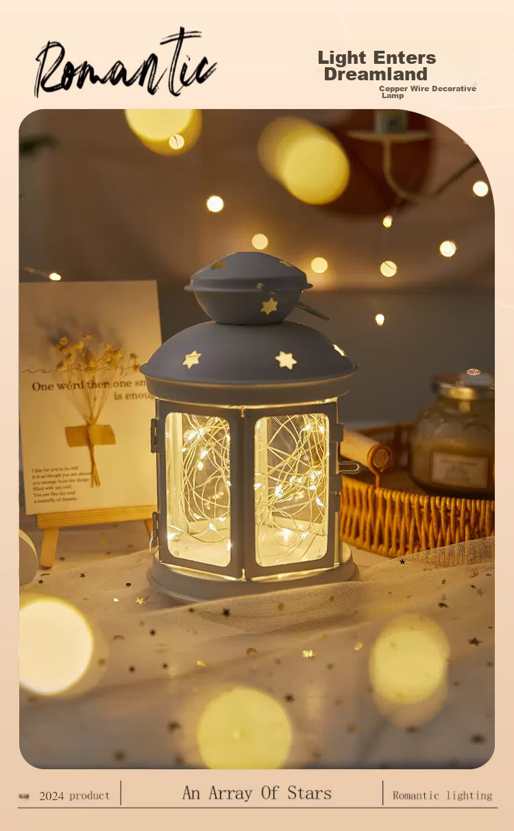 Guangduola LED String Lights, Festive Atmosphere Light Strips, Room Decoration Small Colorful Lights, Mid-Autumn Festival Gift Bouquet Decorative String Lights, 5-Pack 1