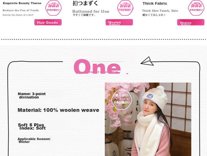 677888 [Gift Box] Three-Piece Set: Hat, Scarf, Women's Gloves And Neck Warmer for Autumn And Winter 2026 New Style Birthday Gift for Girls 6