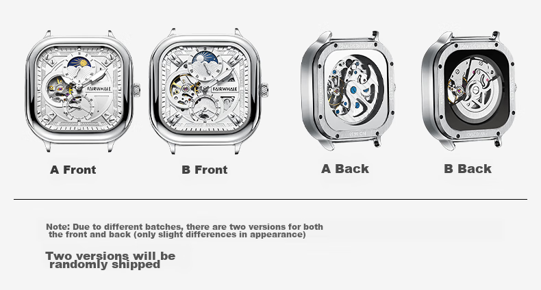 MARK FAIRWHALE Fully Automatic Mechanical Watch for Men, Students, Office Commute, 2026 New Model Wristwatch, Birthday Gift for Boyfriend 15