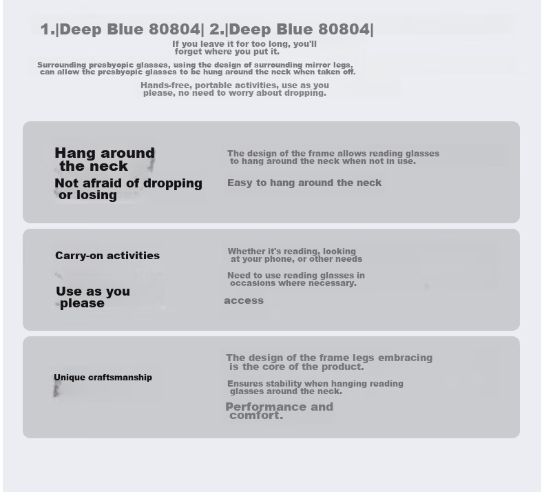 Wujiang Reading Glasses, Genuine, for Men And Women, Presbyopic Glasses, Sold by JD, Imported High-Definition Anti-Blue Light, 300 Degrees, for Ages 65-69 3