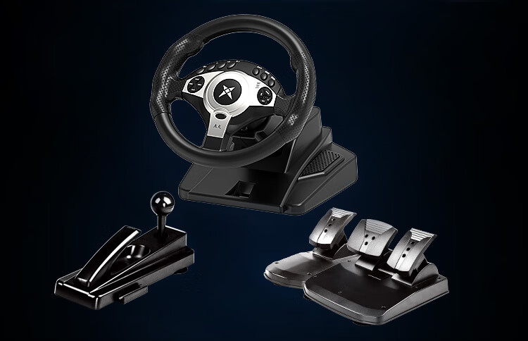 Keten D1 1080° Racing Wheel Game Steering Wheel Simulator Force Feedback Compatible with PC, Console, Euro Truck Simulator 2, and Chinese Touring 29