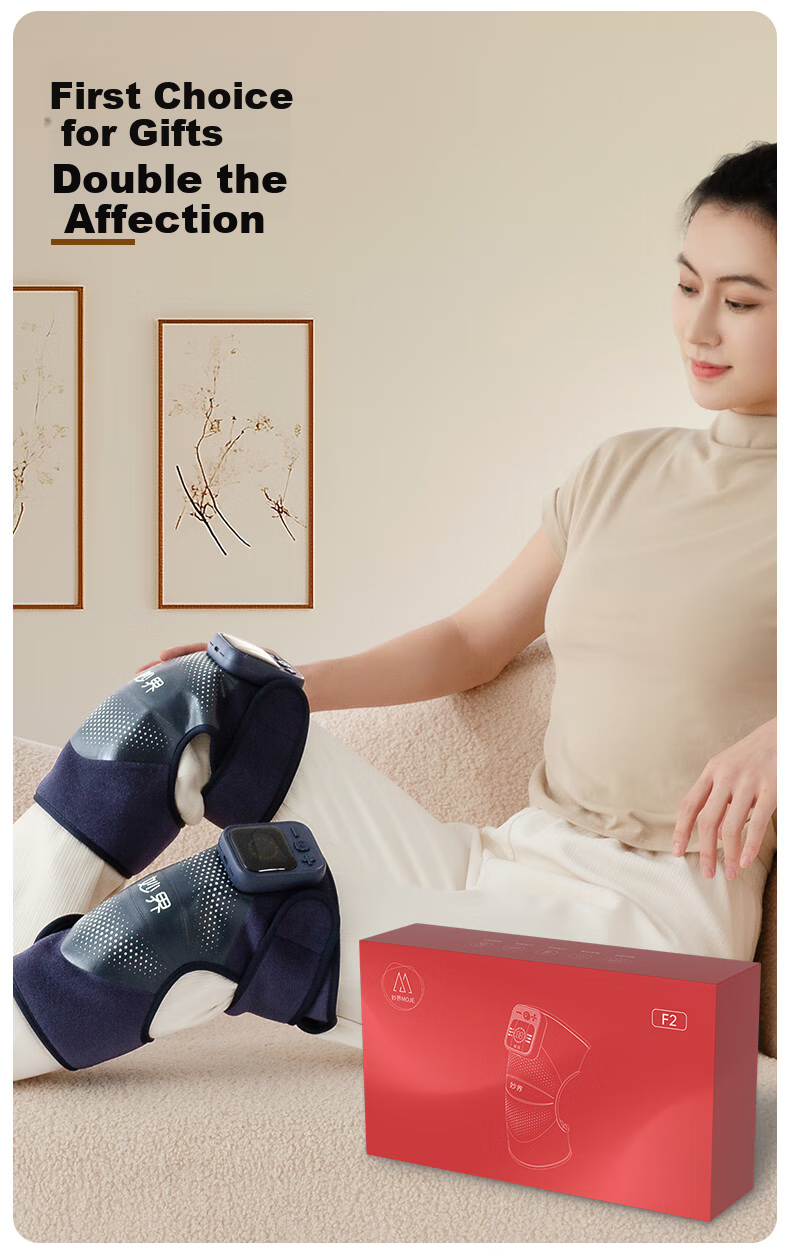 MIAOJIE [Mid-Autumn Festival Gift] F2 Knee Massager Leg Massager Shoulder Elbow Joint Massager Mugwort Hot Compress Knee Protector Practical Gift Premium Upgraded Versio 13