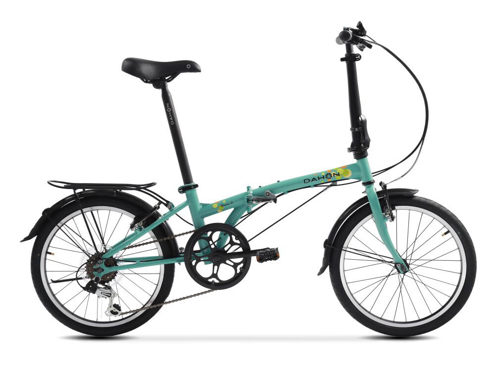 DAHON Folding Bicycle, 20-Inch Ultra-Light, 6-Speed Commuter Folding Bike HAT061, Orange 11
