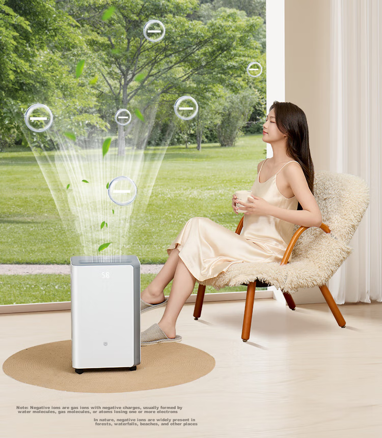 JD Original Dehumidifier for Home Use, 40L/day Dehumidification Capacity, for Basement, Bedroom, Duplex Villa, Commercial And Industrial Use, Moisture Removal, Mold Prevention, Quiet Clothes Dryer 11