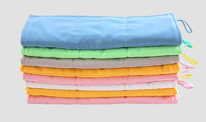 Mulang Lint-Free Dust Cloth, Non-Shedding, GMP Cleanroom Wipes for Pharmaceutical Factory, Professional Absorbent Dust-Free Towel, Three-Layer Thickened, White [40*40cm] Pack of 5 4
