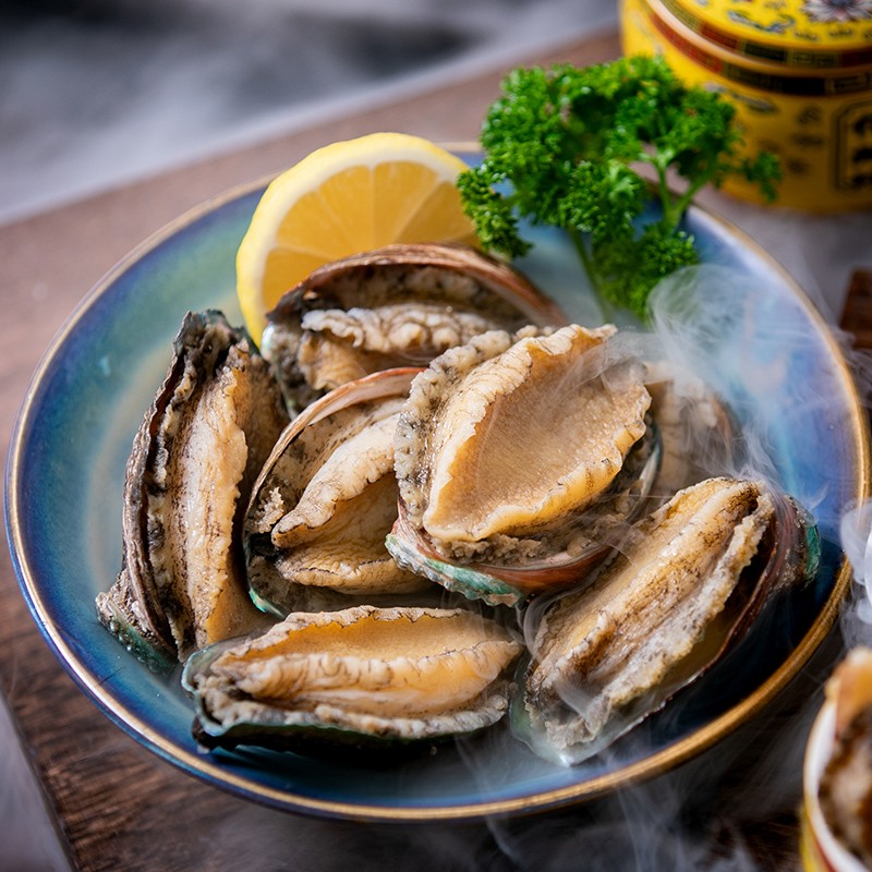 江船长冷冻大鲍鱼 净重400g 10粒袋装 火锅食材 贝类生鲜