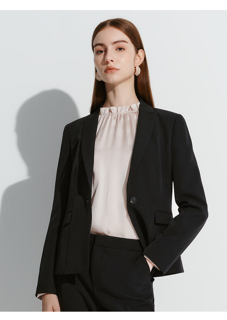 G2000 Easy-Care Gun Lapel Multi-Stretch Comfortable Business Suit for Spring and Autumn, Mall Edition 3