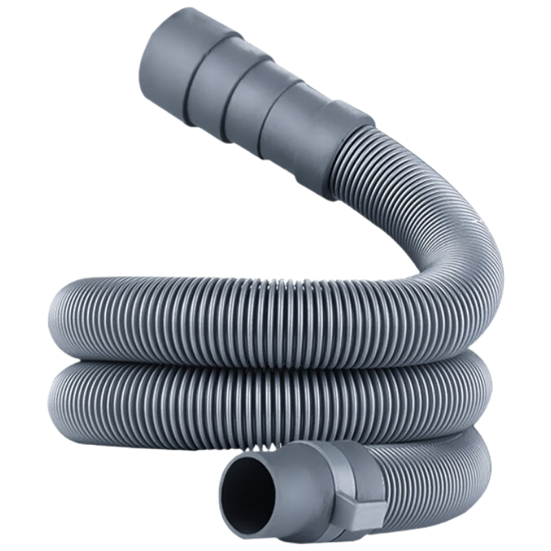 Beishi Washing Machine Drain Hose, Multi-Diameter with Clamp, Universal for Automatic Drum And Impeller Washing Machines, Drainage And Outlet Extension Pipe, 3M Length