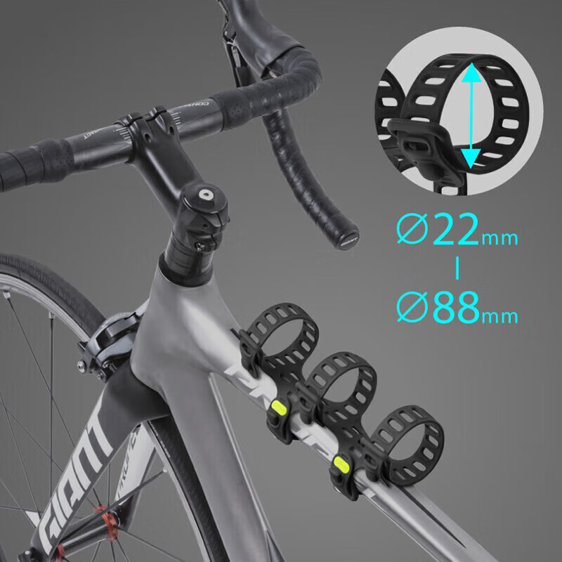 Bone Cycling Portable Storage Fruit Water Bottle Strap, Outdoor Off-Road Camping Bluetooth Speaker Binding Rope