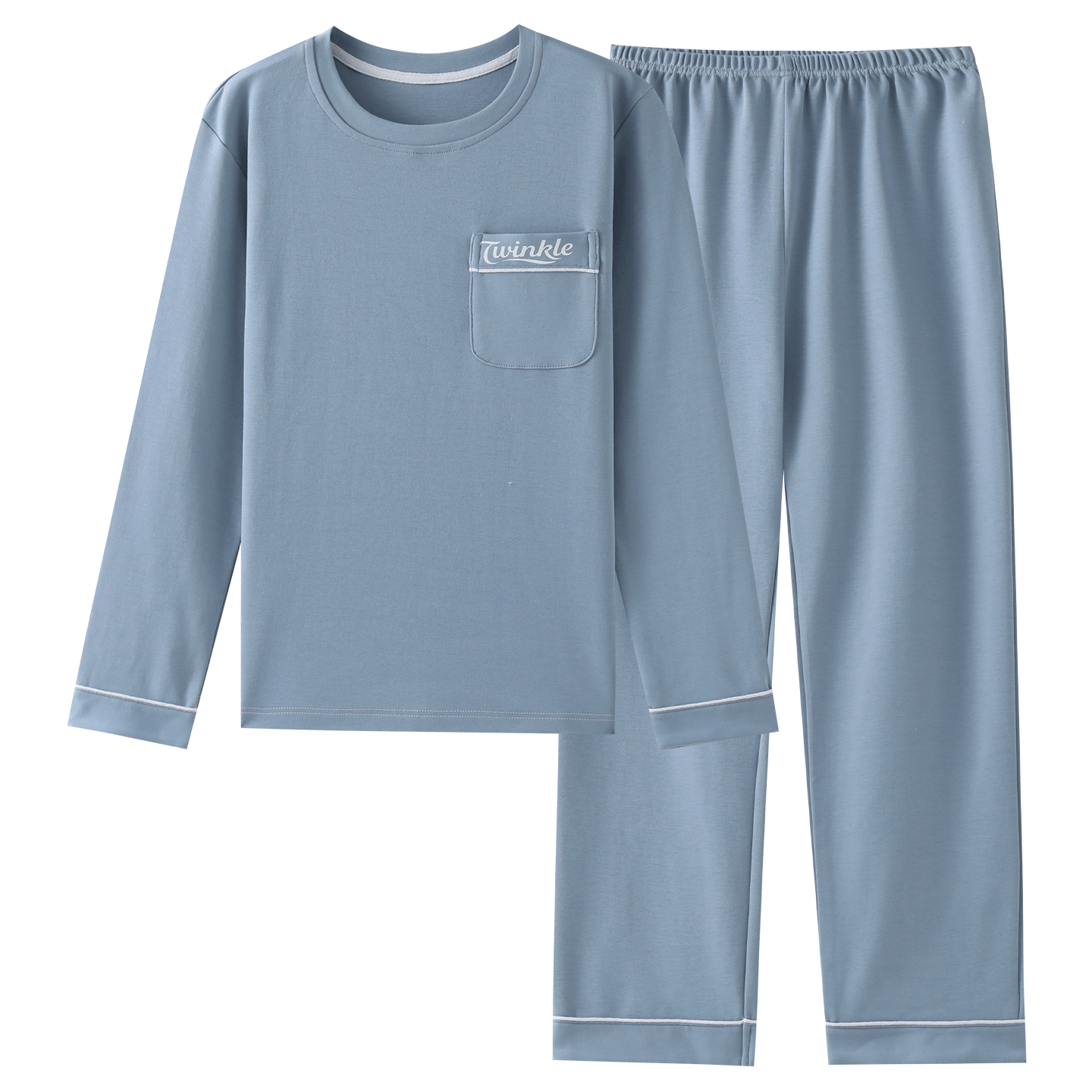 Hodo Children's 2025 New Boys' Spring and Autumn Cotton Pajama Set Pure Cotton Kids' Homewear for Boys and Older Children