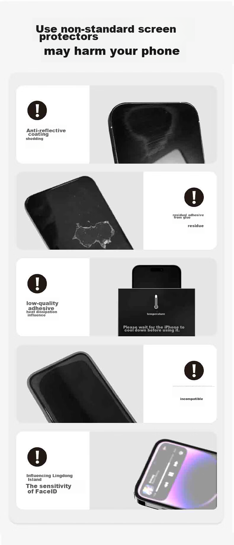 BELKIN IPhone 15 Pro Tempered Glass Screen Protector, Privacy Film for IPhone 15 Pro, Anti-Peeping Film, Antibacterial And Shockproof OVA149 10