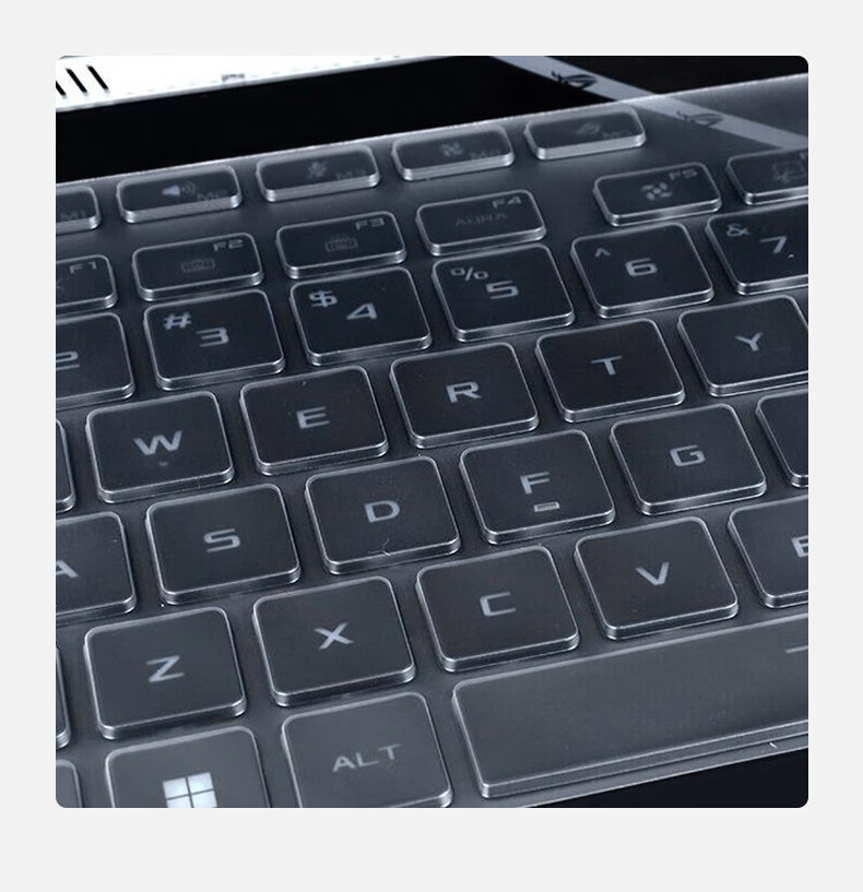 Jiasu Keyboard Protector Film for ROG Moba7 Plus/Moba7 Plus Ultra Edition/Moba6 Plus/Gun God6 Plus, Dust And Water Resistant, Highly Transparent, Invisible Keyboard Cover 3
