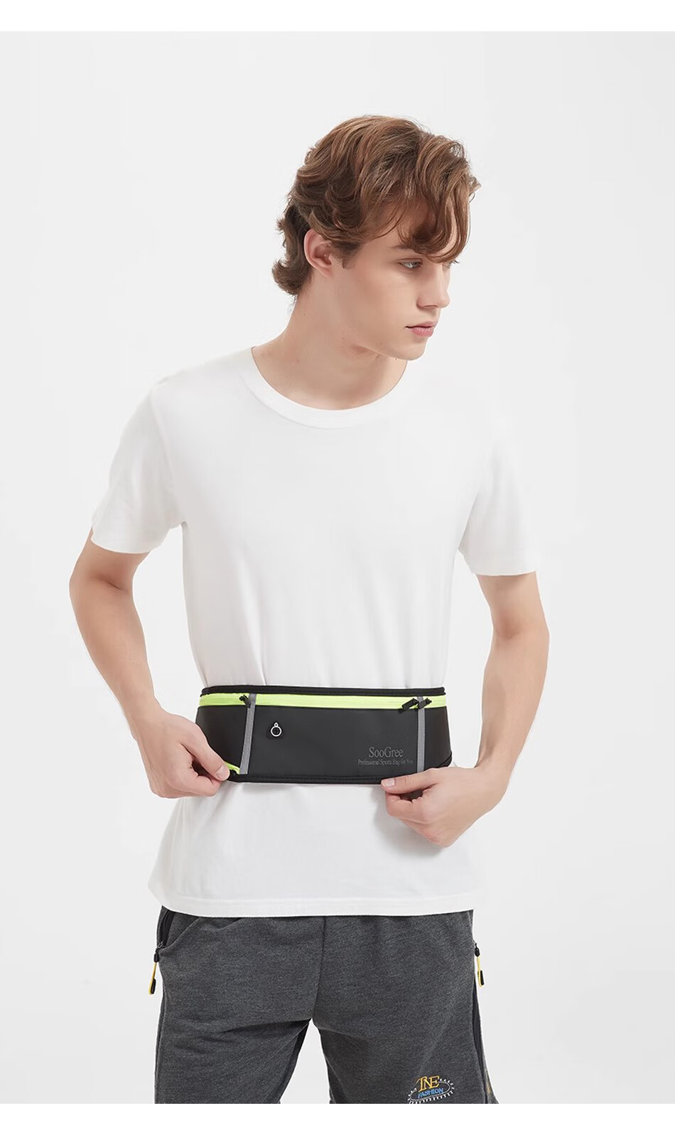 SooGree Sports Running Phone Waist Pack, Multifunctional Large Capacity Storage Bag for Men And Women, Outdoor Waterproof Adjustable Waist Belt Equipment 13
