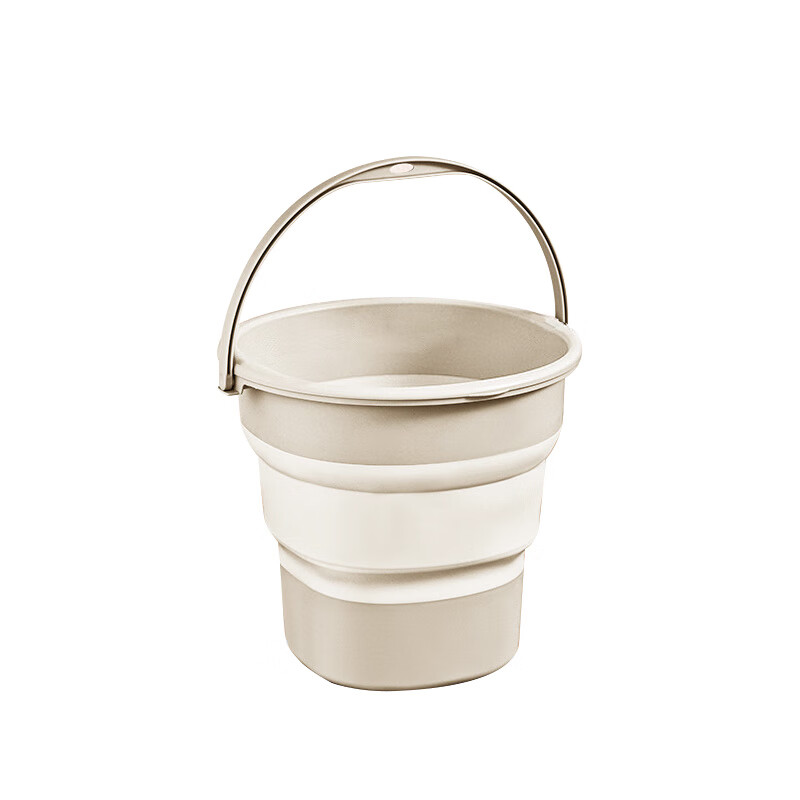 Baijiahaoshi Folding Water Bucket, 15L, Portable for Children And Outdoor Use, Fishing Bucket, Large Capacity Silicone Plastic Car-Mounted Water Container for Home Use
