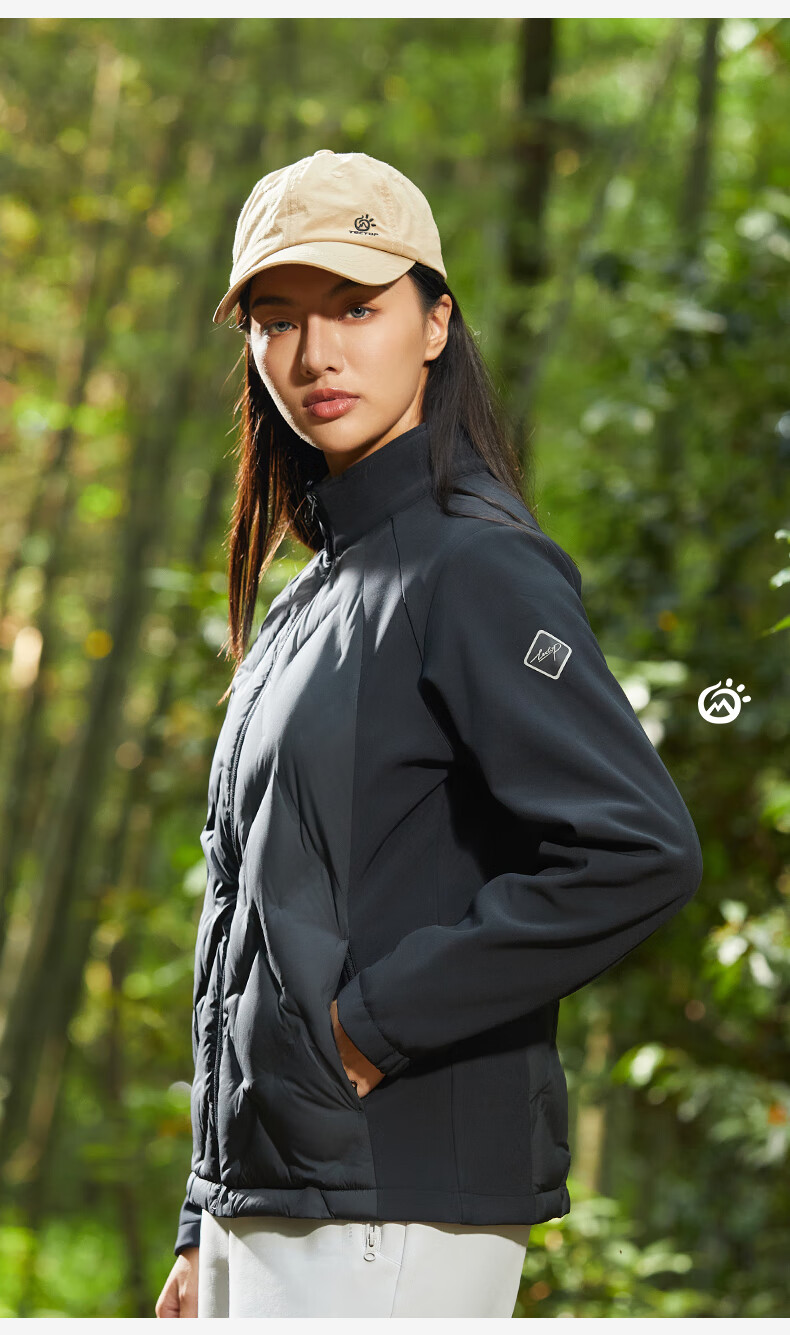 TECTOP Outdoor Lightweight down Jacket, Slim Fit, Warm down Coat, 2347234YR, Women's Style, Lotus Pink, 2XL 8