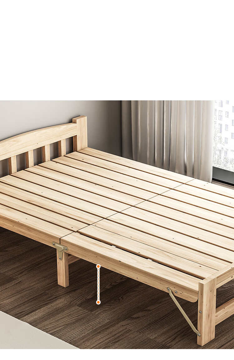 Yupin Folding Bed Nap Single Office Sleep Care Simple Portable Recliner Padded Camp Bed BGC885 16