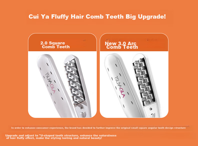 TSUYAGLA Mini Portable High Crown Corn Silk Hair Curler, Negative Ion Hair Root Volumizing Tool, Girlfriend Birthday Gift TM20 Pink 1