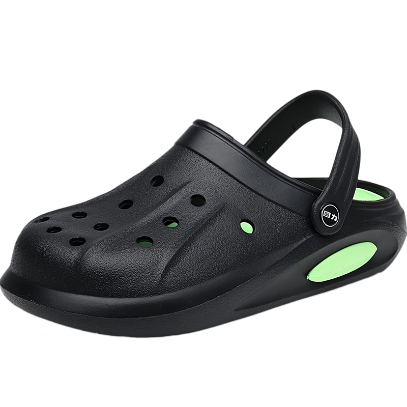 Warrior Men's Lightweight Durable Beach Outdoor Sports Sandals WXL(SD)-0049 Dark Green Size 42