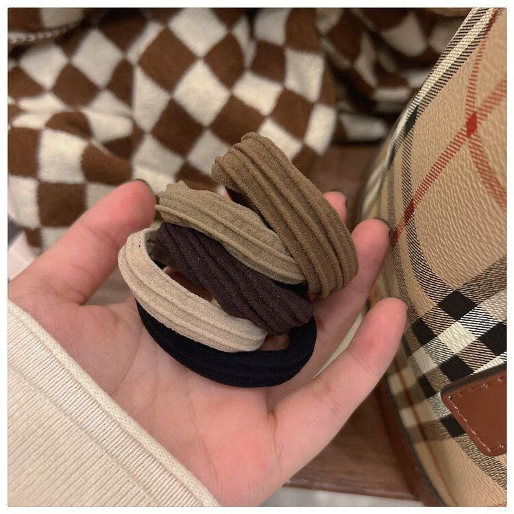 Xiangwan Hair Ties, Elastic Bands for Ponytails, Hair Bands for Women, High Elasticity Hair Ties, Headbands, High-Quality Hair Accessories, Mid-Autumn Festival Gift 3