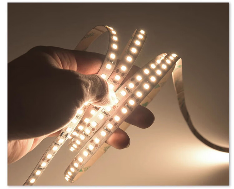 FSL Foshan Lighting Low Voltage LED Soft Light Strip Ceiling Recessed Ambient Lighting High Brightness 120 Beads*2835 DC24V 10W Neutral Light 8mm 10m Pack 1