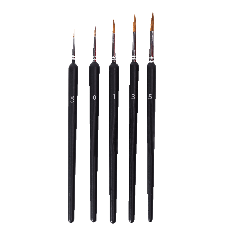 Jiamo Line Drawing Pen Set for Digital Oil Painting, Art-Specific Face Painting Pens, Gouache Acrylic Watercolor Fine Line Chinese Painting Professional Brush Painting Pigment Coloring Outlining Beauty Education Tools