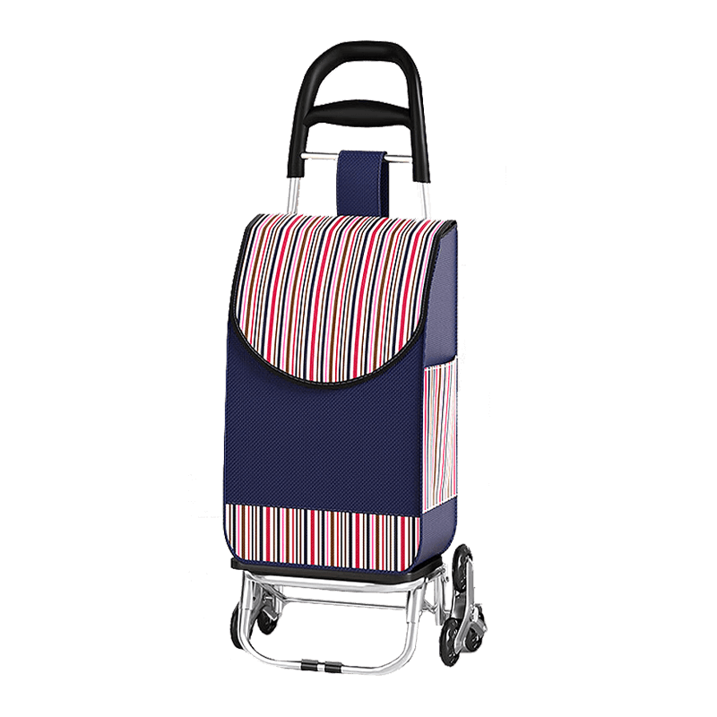 Adiya Grocery Cart, Lightweight Household Small Pull Rod Trolley, Portable Shopping Cart, Elderly Stair Climbing Helper, Foldable