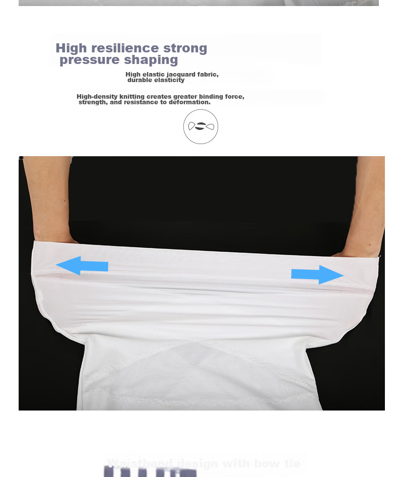 LangSha Men's Short Sleeve Shapewear Shirt, Tummy Control, Beer Belly Reduction, Thin Breathable, Tight-Fitting Men's Body Shaper, High Elasticity, Chest Compression, Shoulder Expansio 21