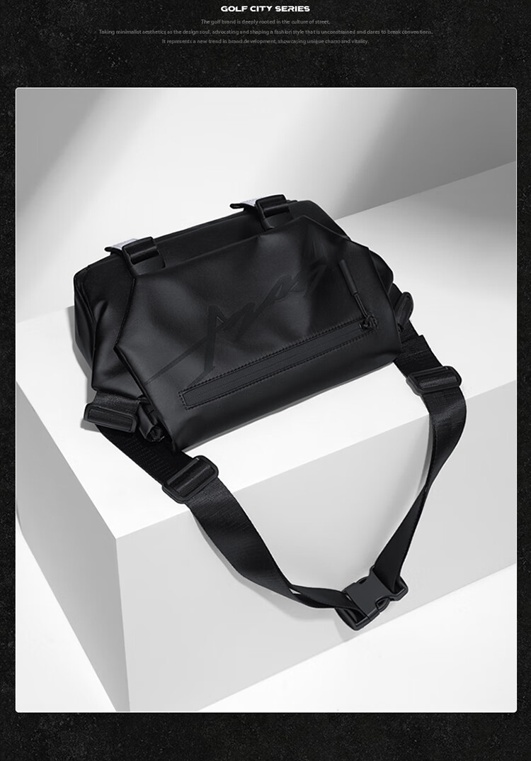 GOLF Shoulder Bag for Men, Trendy Crossbody Bag with Large Capacity, Casual IPad Phone Bag, Cycling Sports Messenger Bag for Wome 8