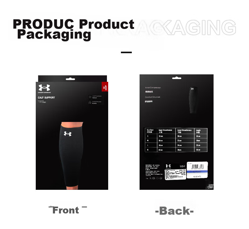 Under Armour Sports Knee Support Socks, Knee Brace for Basketball, Protective Gear for Men And Women, Fitness Training Running Soccer, Black M Size 4