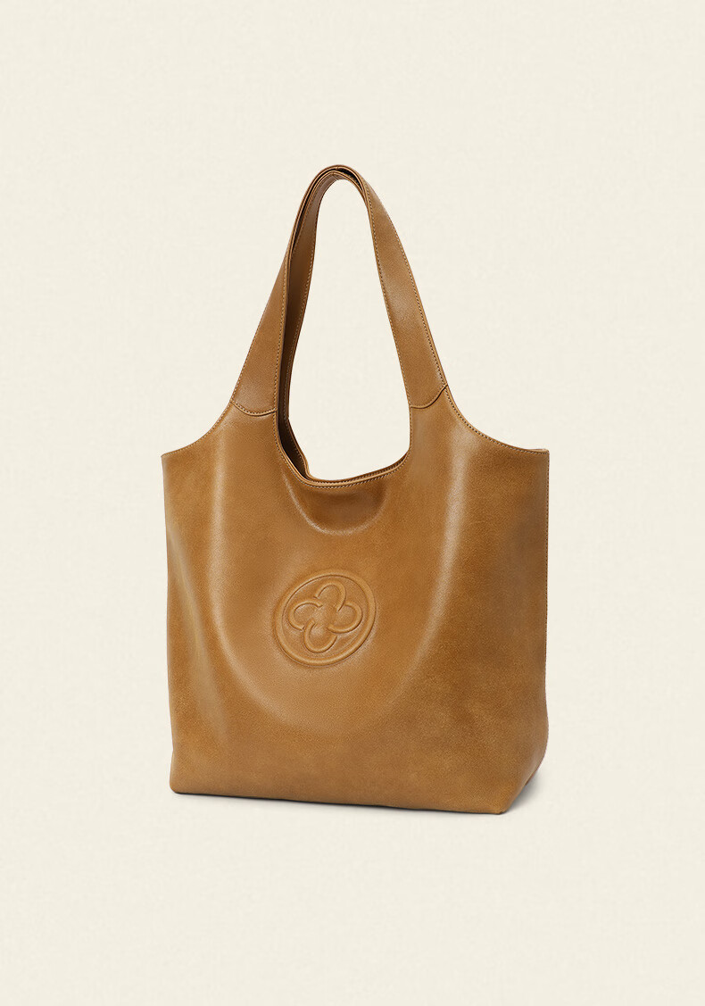CASSILE [Celebrity Style] Cassile Tote Bag for Women, Vegetable-Tanned Leather Large Capacity Shoulder Bag, 520 Gift 22