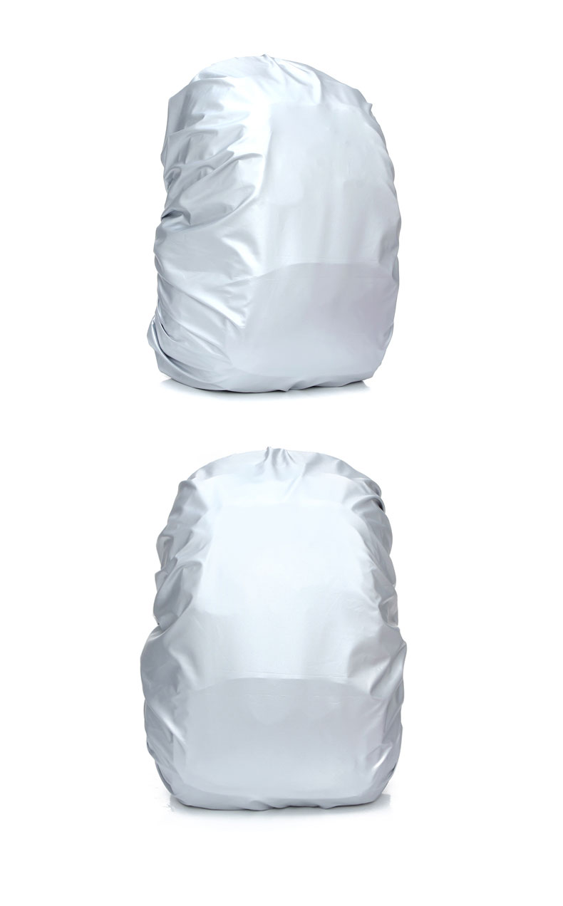Earlymen 35L Silver Rain Cover, Photography Backpack Rain Cover Waterproof Cover for Primary And Secondary School Students' Backpacks, Waterproof Rainproof Dustproof Cover/bag, Backpack Rain Cover 7