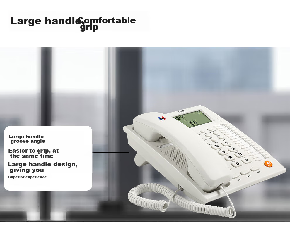Guowei Telephone Extension HB MT-2, Front Desk Switchboard, Business Office, One-Touch Transfer, One-Touch Dialing, Feature Phone, Hotel Reception Telephone, Hands-Free Call Display 5