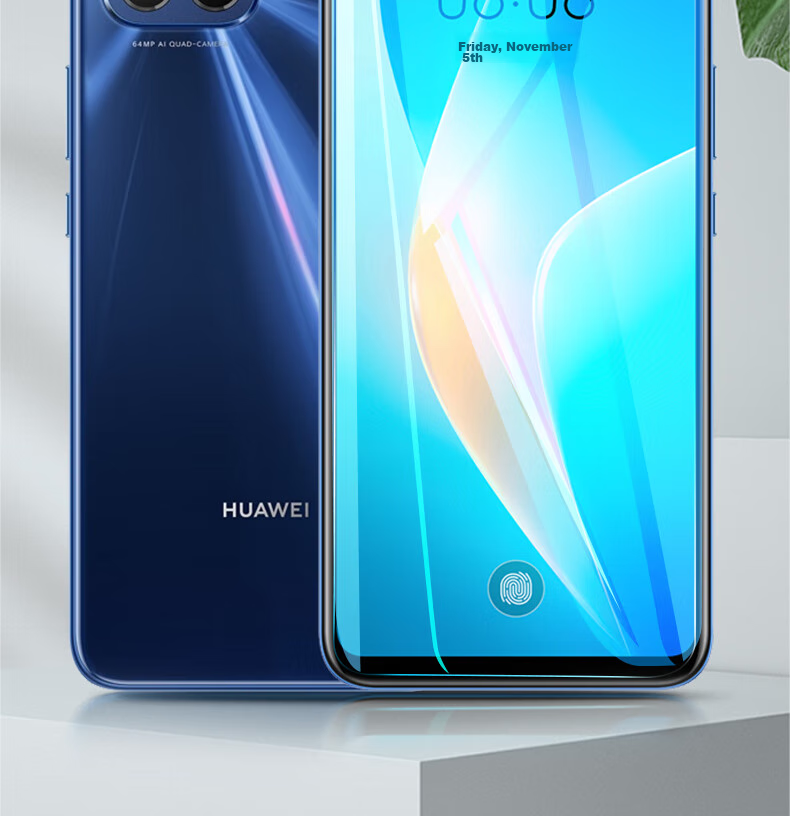 ESCASE Huawei Nova 9 Hydrogel Film Screen Protector Full Coverage Curved Protective Film No White Edge High Transparency Front Film Transparent [Two-Pack] - with Application Tool 2