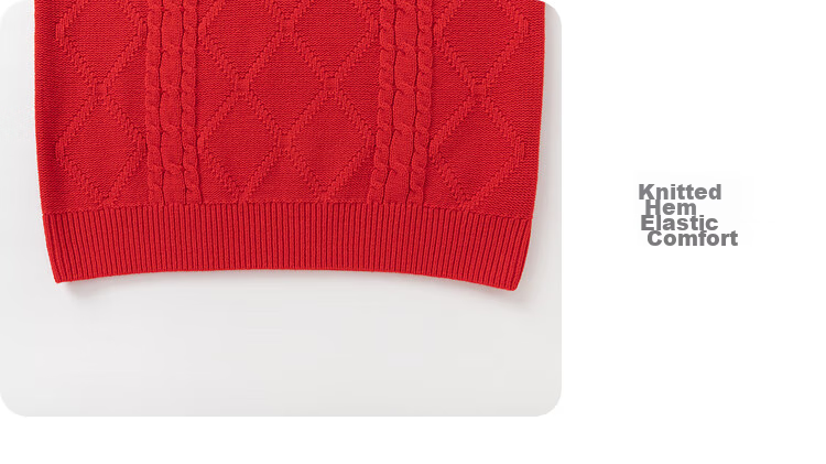 BALABALA Children's Clothing, Kids' Sweater for Boys And Girls, Autumn And Winter Parent-Child Pullover Knit Sweater, New Year's Outfit, 208125103203 9